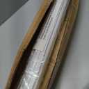 UNISHADES 100% Blackout No Tools No Drill Cordless Roman Shades for Windows, Size 34 1/4" W 48" H (for Windows 34.5" W 48" H) Blackout - Off-White