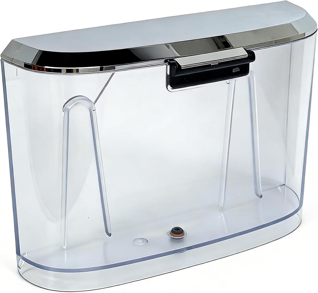 Replacement Part Water Reservoir with Lid,Compatible with Amaste Espresso Machine