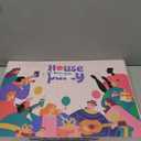 HOUSE OF PARTY Valentine's Rainbow Balloon Arch Kit with Banner  Assorted Color Balloon Garland, Colorful Fiesta Carnival Circus Balloons for Party & Christmas Decor