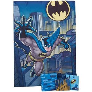 Warner Brothers Batman 4 pc Toddler Bedding Set