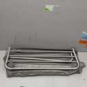 NearMoon Bathroom Towel Rack, 3-Tier Towel Holder with Hooks, SUS304 Stainless Steel Towel Hanger, Wall Mounted Towel Shelf Storage, Bathroom Accessories (22 Inch, Brushed Nickel)