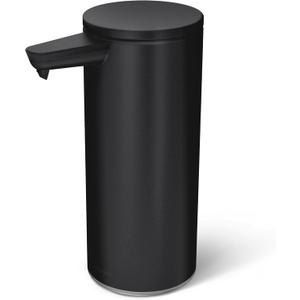 Simplehuman 9 oz. Touch-Free Rechargeable Sensor Liquid Soap Pump Dispenser, Matte Black