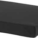 NOVA Medical Products Gel & Memory Foam Seat & Wheelchair Cushion 18" x 16", Comfortable & Durable Everyday Seat Cushion with Removable Water Resistant Cover, 3 Thick, Black