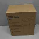 Mini Single Serve Coffee Maker for K Cup and Ground Coffee, Fast Brew One Cup Coffee Machine with Descaling Reminder and Water Window, 6 to 12 oz. Brew Sizes, Black (9.45 Inches)