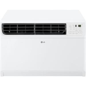 LG 14000 BTU Window Air Conditioner Energy Saving Dual Inverter Remote Control WiFi Enabled Works w/LG ThinQ, Alexa Washable Filer Ultra-Quiet Cools 700 Sq.Ft. for Large Room AC Unit White LW1522FVSM