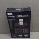 CATIGA 12 Digit Thermal Printing Calculator with Tape Print Out, Ink-Free Adding Machine, 5X Faster Quite at 8.0 LPS, Extra Large Fluorescent Display, Tax Calculation with Clock and Calendar, SP-2401