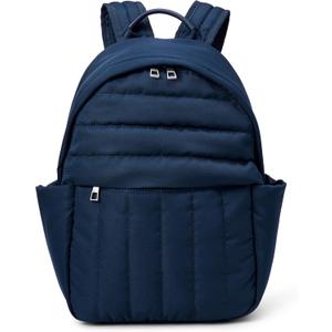 Amazon Essentials Women's Small Quilted Backpack, Navy, One Size