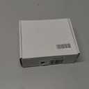 PzewMo Floating Metal Wall Mount Shelf,Shelf for Projector,TV Cable Box,Router,Speaker,Sound Bar,Camera,Gaming,Decor Display (White, 5.5" x 4.7")