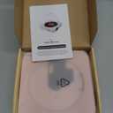 Portable CD Player with Bluetooth Desktop CD Player for Home CD Music Players with Remote Control,Timer,Built-in Dual Speakers with LED Display Home Audio Boombox FM Radio (Pink)