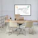 XBoard Magnetic Dry Erase Board/Whiteboard 36 X 24 Inches, White Board with Black Aluminum Frame for Home, Office, School