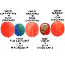 Tootsie Roll Charms Pops, in 5 Assorted Sweet/Sour Flavors, 0.6 Ounce (Pack of 48)