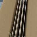 Amazon Basics Hardboard Office Clipboard, Low-Profile, Letter Size, 9" x 12.5", Brown, 6-Pack