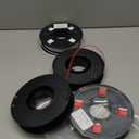 Creality 3D Printer Filament 1.75mm 4KG, PLA Filament Bulk +/- 0.02mm, 4 Pack 1kg Spool(2.2lbs) 3D Printing Filament Fits for Most FDM 3D Printers, Black White Blue Red