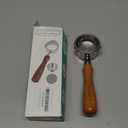 Casabrews 58mm Bottomless Portafilter with 3 Ears, Professional Espresso Portafilter with Filter Basket and Puck Screen, Compatible with CASABREWS Ultra, 5700 Series, 4700Gense and Neutron Pro