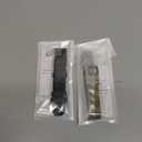 for Garmin Instinct Watch Band, Rugged Nylon Replacement Strap for Instinct 2 Instinct 3 45mm, Compatible with Garmin Instinct Solar, Tactical, Tide Esports, Sport Outdoor Work Use Replacement Band (2 Pack Black+Khaki (Black Buckle))