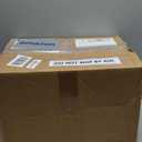 8 Pcs White Buffet Risers with Mini Table Sign, Serving Tongs, Acrylic Food Risers for Buffet Table Display Stand Shelf for Party Catering Dessert Jewelry Collectibles (Size 9" 8" 7" 6" 5" 5" 4" 4")