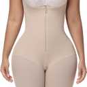 SHAPSHE Fajas Colombianas Tummy Control Shapewear Faja Body Shaper Post Surgery Compression Garment Shapewear for Women, Medium 