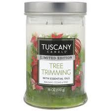 TU Tree Trimming 18 Oz Jar Candle