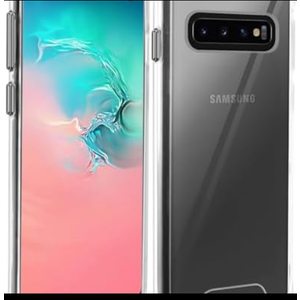 Clear Case for Samsung Galaxy S10 Shockproof Bumper Protective Phone Cover, Hybrid Design Hard PC Back with Flexible TPU Frame