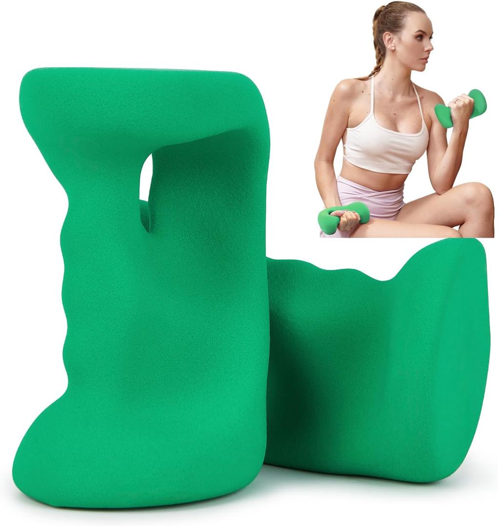 Ergonomic Dumbbells Weights Set-Hand Weights for Women at Home, Ear Dumbbells Weights for Pilates, Yoga, Jogging,Strength Training (6 LBS)