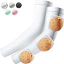 Pickleball Holder Sleeves (M(12"-17"Bicep), 1 Pair - White)
