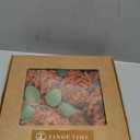 TINGE TIME Artificial Blooming Peony Flowers for Decoration Real Looking 16pcs Burnt Orange Fake Flowers with Stem for DIY Wedding Bouquets Home Decor Centerpieces Bridal Shower Party