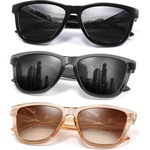 Polarized Sunglasses Womens Trendy Classic Retro Womens Sunglasses Men Driving Sun Glasses UV Protection