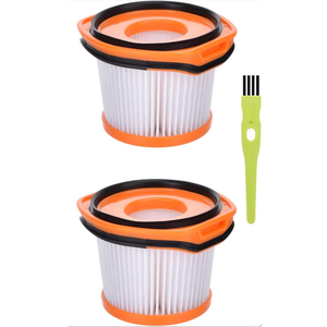 2 Pack Replacement Vacuum Filter for Shark Wandvac System WS620 WS630 WS632 WS642 WS632BLBRN WS632GDBRN WS632GNBRN WS632PKBRN WS632RGBRN, Replace to Part # XFFWV360