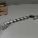 DMI Textured Toilet, Shower & Tub Rail, Handicapped Grab Bars for Handicap and Elderly, Perfect for Bathroom Safety, Rust-Resistant Steel, 18", Chrome, FSA & HSA Eligible (18 Inch)