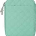 Padded Sleeve Pouch for 6.8/7 Inch Ereader/eBook/Kindle (Green)