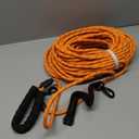 jenico Long Dog Leash 100FT: Heavy Duty Nylon Rope Leashes for Dogs Training with Reflective Threads Bungee and Padded Handle  Dog Lead for Large Small Medium Dogs Outside Walking Hiking