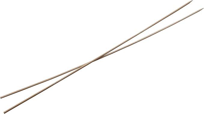 Jacent Roasty Toasty Jumbo 30 Inch Bamboo S'more Sticks, 6 Count per Package 1-Pack Beige