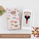 Cute Cartoon Mouse Lover Gifts Initial A-Z Personalized Iced Coffee Cup Magic Mouse Stuff Wizard Gift 16oz Glass Cup with Lid and Straws Birthday Christmas Gifts for Women Teen Girls ( Letter T)