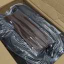 SIUQ 90 Pack 12 oz Disposable Coffee Cups with Lids and Straws, Insulated Ripple Wall To Go Paper Coffee Cups for Coffee, Hot Chocolate and Hot Tea Drinks - Navy