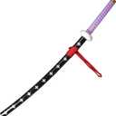 Purple Trafalgar Law Sword, Stainless Steel, Anime Cosplay Sword, 45 Inches