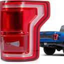 2015-2017 F150 LED Tail Light Assembly with Blind Spot Alert Monitor Compatible with Ford F-150 Raptor Lariat Limited Platinum King Ranch Replace for HL3Z13404D (Rear Right Passenger Side)