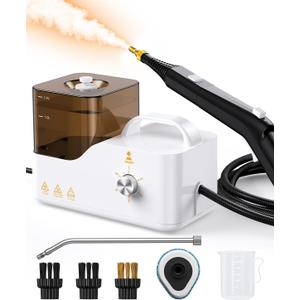 Steam Cleaner for Home, 10s Heat-Up, 2600W Steam Cleaner for Car Detailing, High-Pressure Handheld Steamer for Kitchen, Bathroom, Floors, Upholstery & More