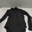 MANGOPOP Long Sleeve Bodysuits for Women Mock Turtle Neck Ribbed Body Suit Tops Medium