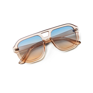 livho Trendy Polarized Square Aviator Sunglasses Women Men Square Eyewear Frame, Retro Sun Glasses for Women Men 2025 Shades