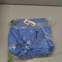 fun shack Flight Attendant Costume Women Blue, Retro Airline Stewardess Outfit with Hat & Gloves (Small)