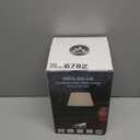 Outdoor Battery Operated Table Lamp Waterproof, 4000mAh Cordless Table Lamp Rechargeable, Touch Dimmable Desk Lamp, LED Night Light for Patio Camping Restaurant Home, H9.6in, Dark Grey