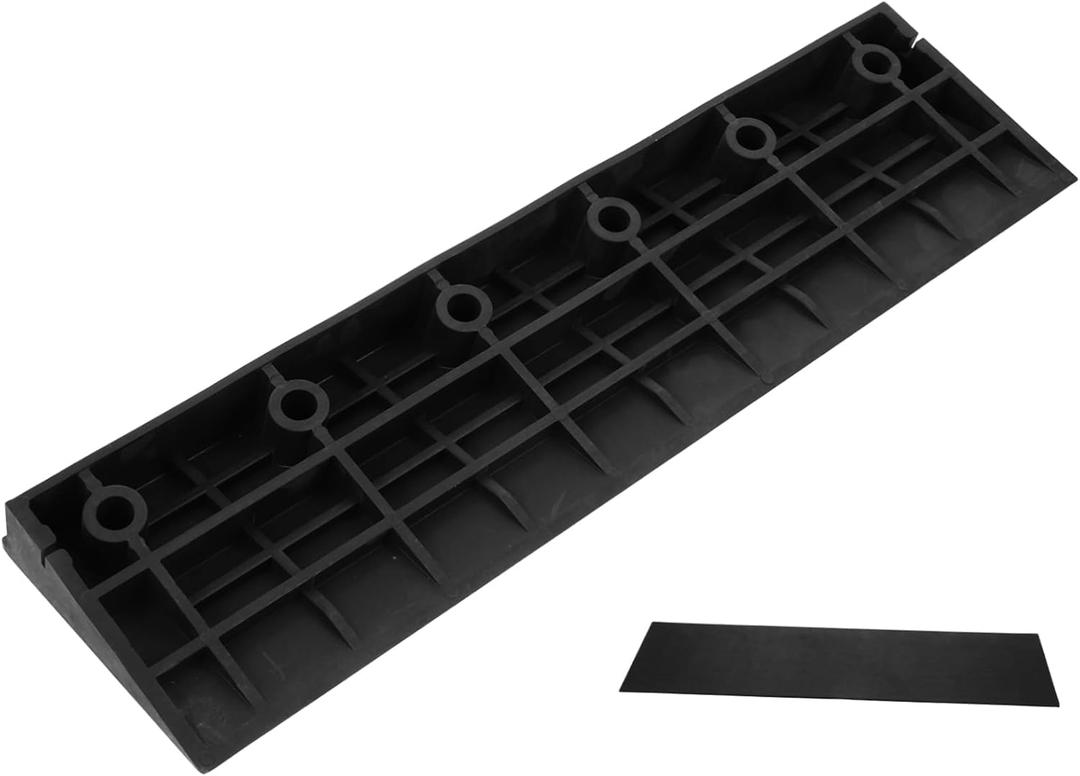 Threshold Ramp 50x13.5x5cm Anti-Slip Sweep Ramp Indoor Threshold Ramp Pad (50.00X13.50X5.00CM)