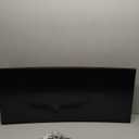LG UltraWide QHD 34-Inch Curved Computer Monitor 34WQ73A-B, IPS with HDR 10 Compatibility, Built-In-KVM, and USB Type-C, Black. Missing Power Cord.