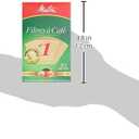 3 x Melitta 620122#1 40 Count Natural Brown Cone Coffee Filters, Brown