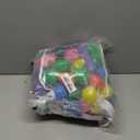 STARBOLO Ball Pit Balls for Toddlers - Colorful Ball Pit Balls Crush Proof Plastic Toy Balls for Toddlers Ball Pits, Ball Pit Play Tent, Baby Pool Water Toy, 50pcs (Rainbow)