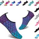 YALOX Water Shoes Women's Men's Outdoor Beach Swimming Aqua Socks Quick-Dry Barefoot Shoes Surfing Yoga Pool Exercise 38/39