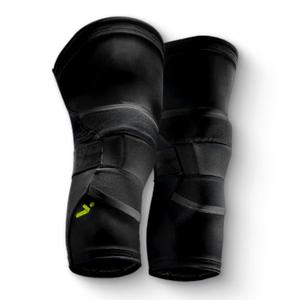 Storelli BodyShield Knee Guards, High-Impact Protection, Sweat-Wicking, UV-Resistant Athletic Knee Protection Pads for Soccer & Heavy-Duty Sports, Extra Large (Black)
