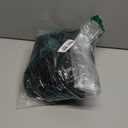 2 Pcs Velvet Chair Bows Sashes 12 x 43 Inch  Green Velvet Bows Chair Covers for Wedding Birthday Party Christmas Dining Room Elegant Ribbons Tie Bands Decoration