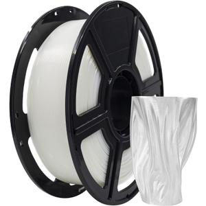 FLASHFORGE PLA Filament 1.75mm, 3D Printer Filament 1kg (2.2lbs) Spool, Dimensional Accuracy +/- 0.02mm, 3D Printing Filament Easy to Use and Fits for Most FDM 3D Printers (Natural)