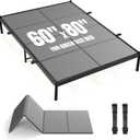 Premium Bunkie Board Queen Size (60" x 80") – High Density Mattress Support, Helps Reduce Sagging, Low Profile, Non-Slip, Moisture-Resistant, for Platform & Slatted Bed Frames